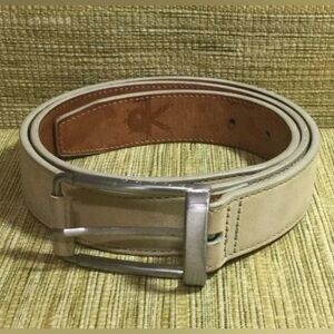 Men's EGARA Leather Belt
Natural Color size 36